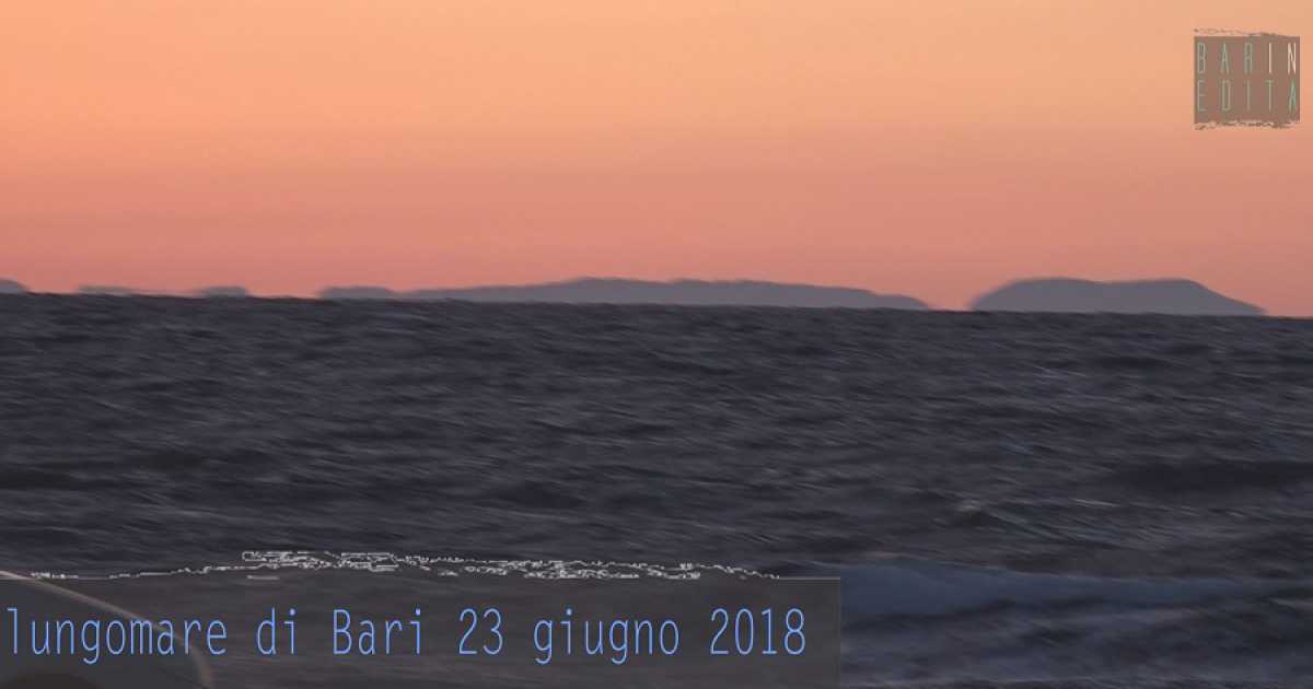 Gargano o Isole Croate? Svelato ci� che i baresi hanno ammirato la sera del 23 giugno